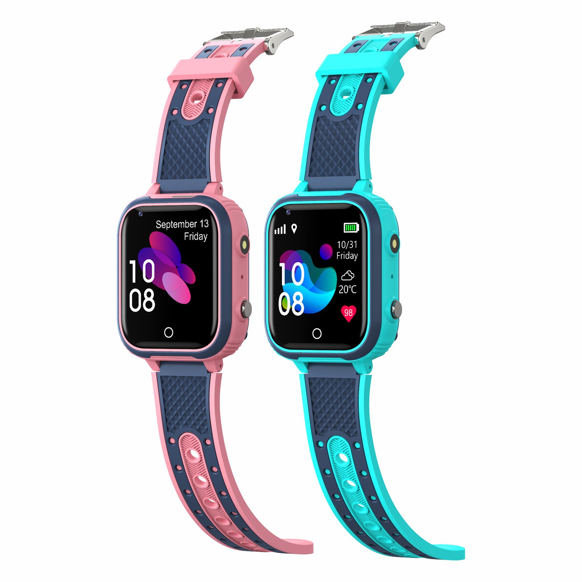 Smart Watch Kids - Montre connectée pour enfants, moniteur de