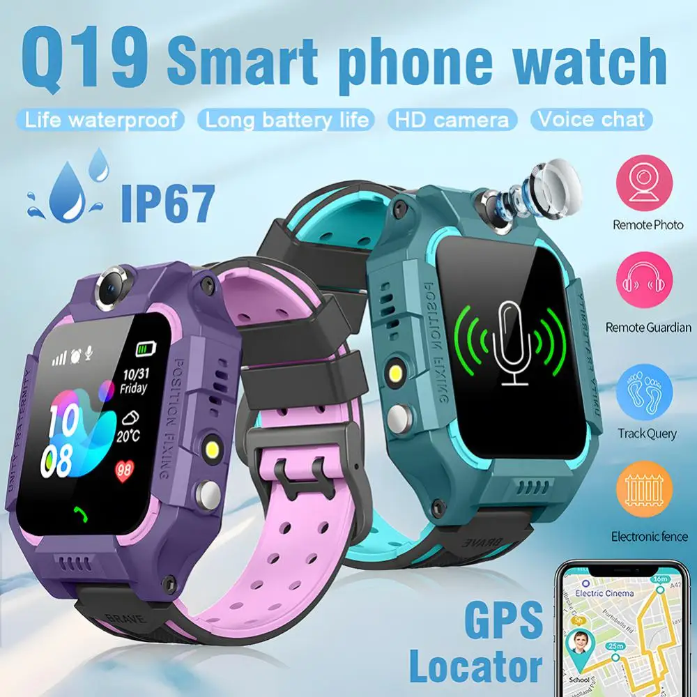 Smart Watch Kids - Nouveaux enfants 2G montre intelligente SOS