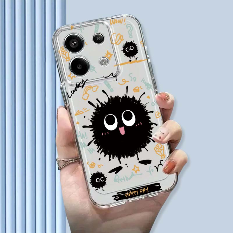 Xiaomi Poco X6 - Coque de téléphone transparente en TPU