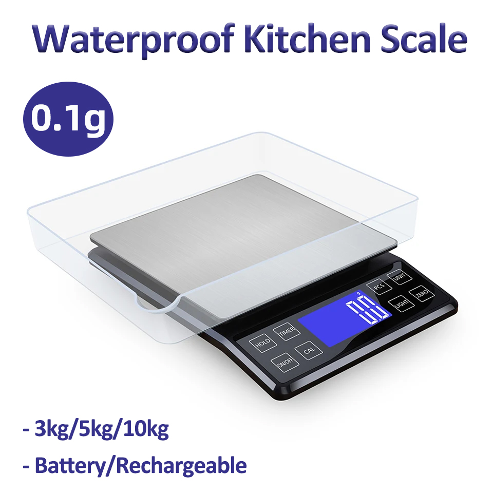 Electronics And Gadgets - Balance de cuisine numérique étanche en