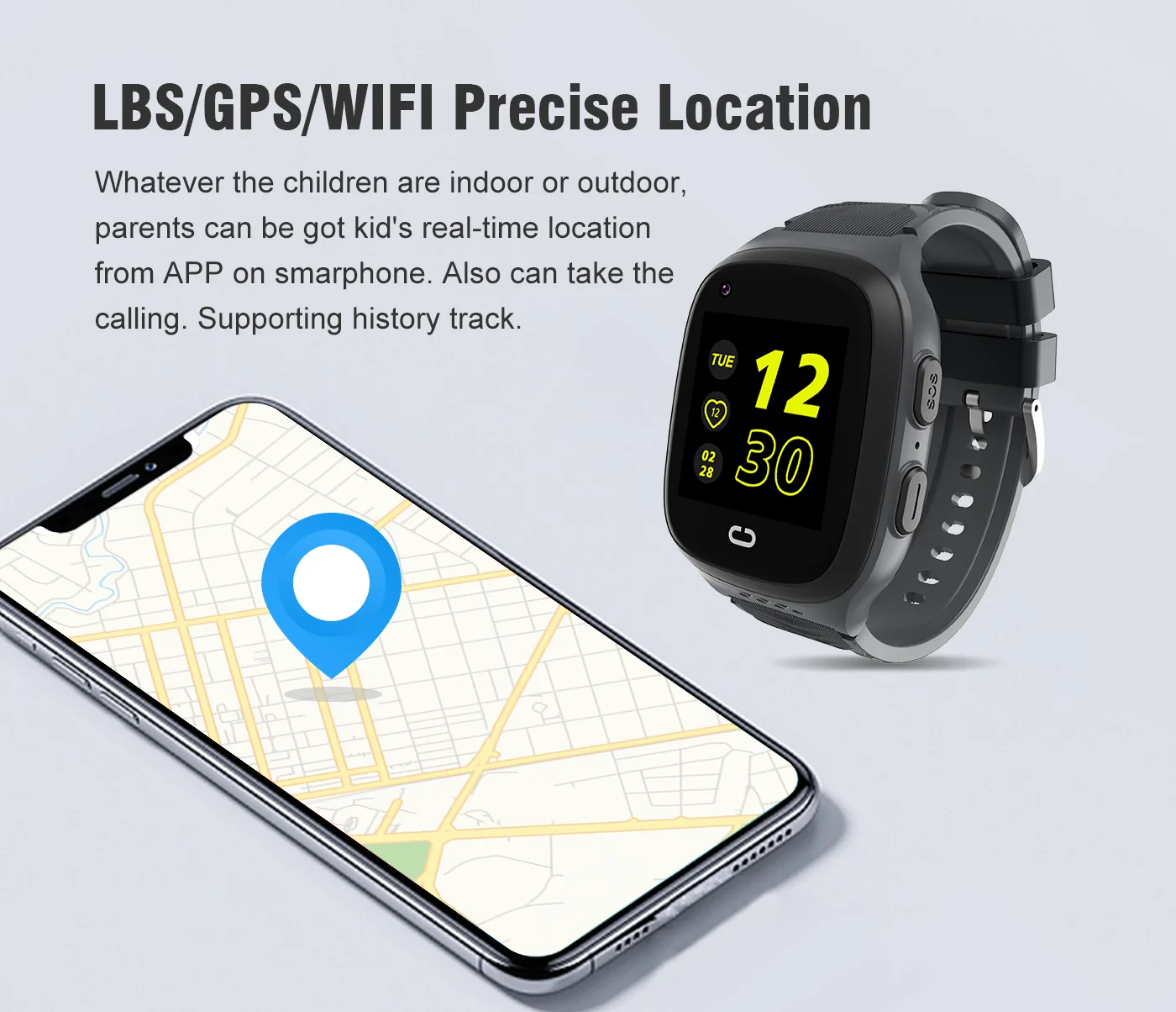 4G enfants Smartwatch SOS étan - Smart Watch Kids avis et prix