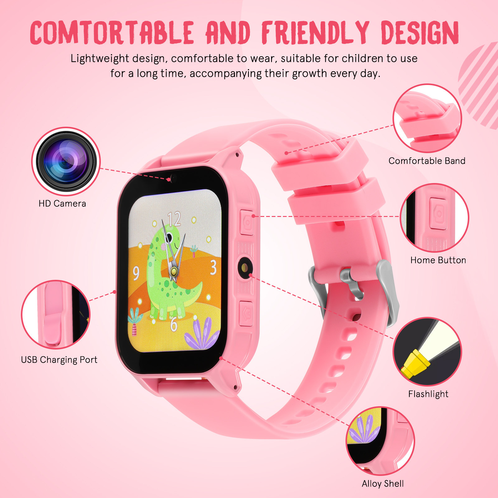 Montre pour enfants avec jeux, - Smart Watch Kids avis et prix